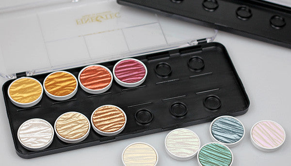 Coliro Finetec Colour Pans - Metallic Ink