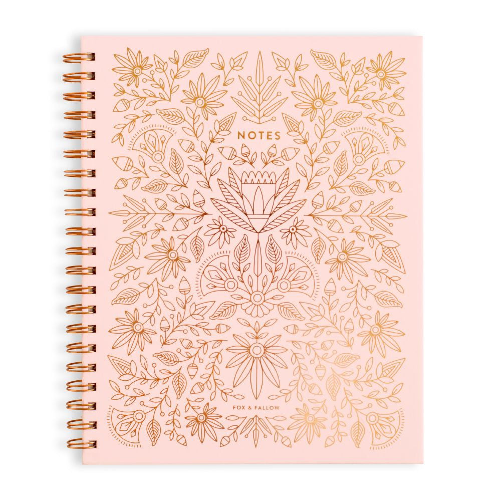 Fox & Fallow Rose Quartz Luxury Notebook