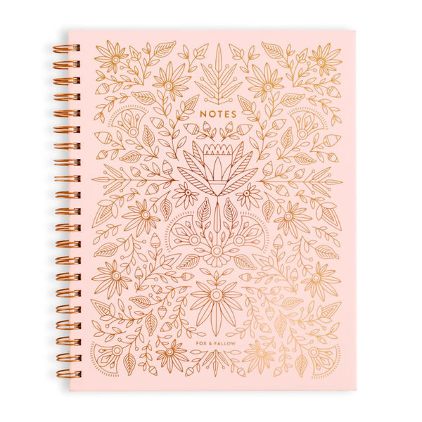 Fox & Fallow Rose Quartz Luxury Notebook