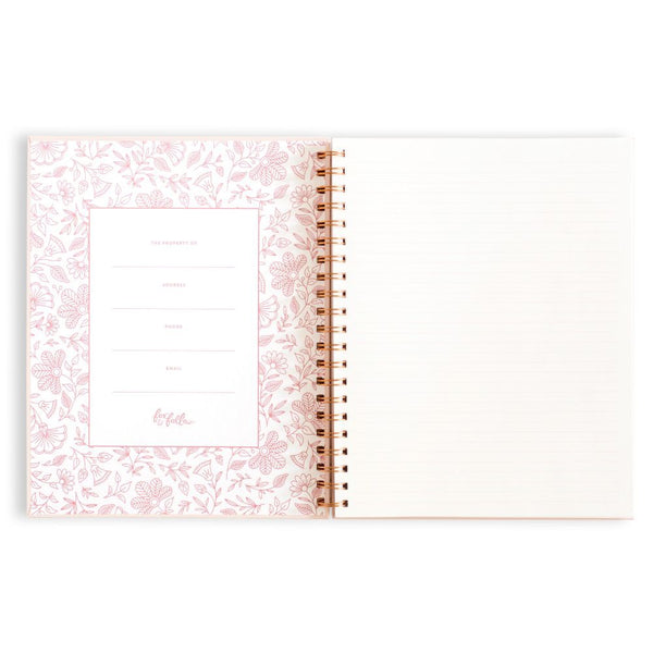 Fox & Fallow Rose Quartz Luxury Notebook