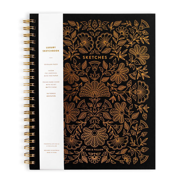 Fox & Fallow Pyrite Luxury Sketchbook