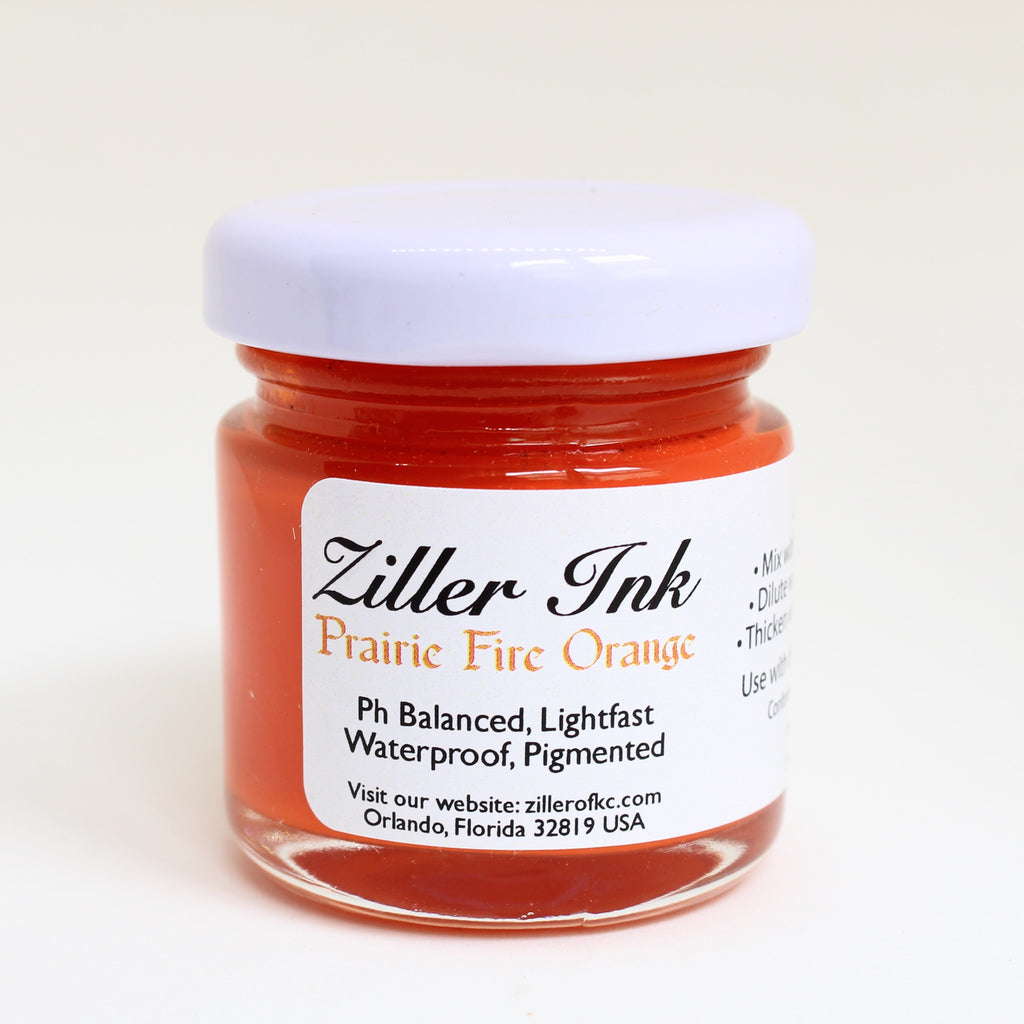 Ziller Ink - Prairie Fire Orange