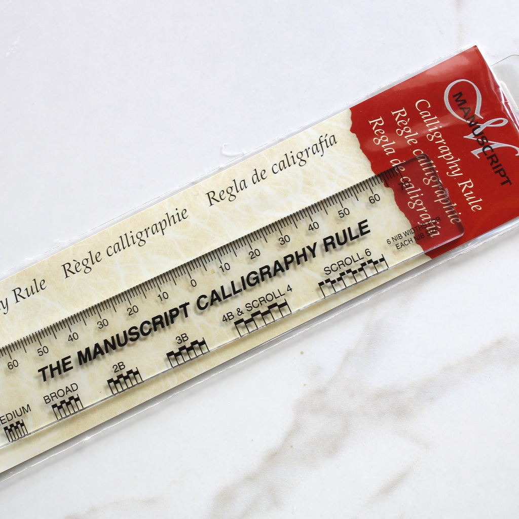 Manuscript Calligraphy Ruler Calligraphy Supplies Australia