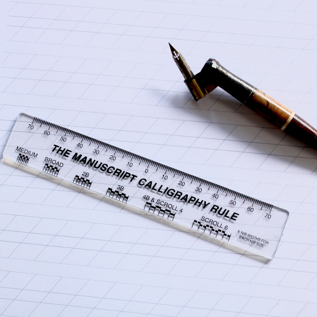 Manuscript Calligraphy Ruler Calligraphy Supplies Australia